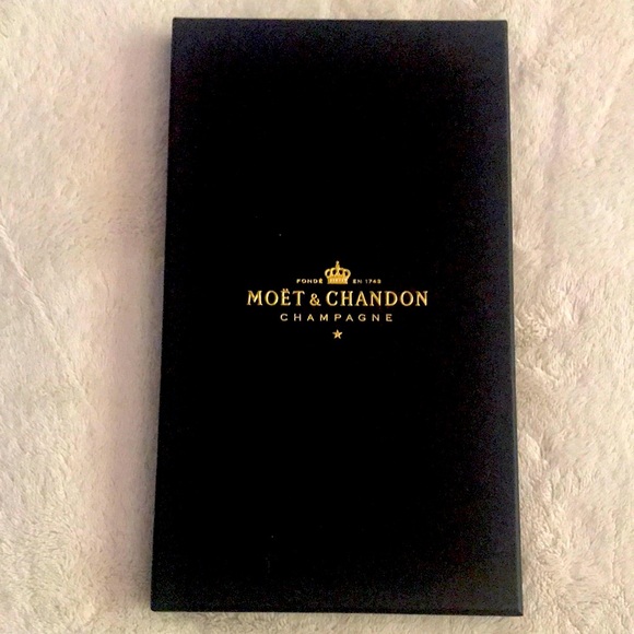 MOET & CHANDON Black Cellar Notebook Journal with Gift Box - Picture 4 of 12